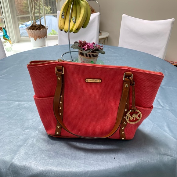 Michael Kors Handbags - Hot pink brand new Michael kors bag